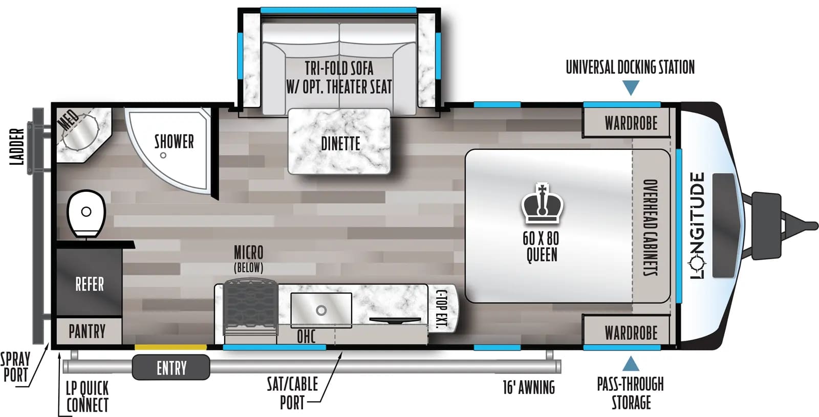 2026 Longitude 185RB