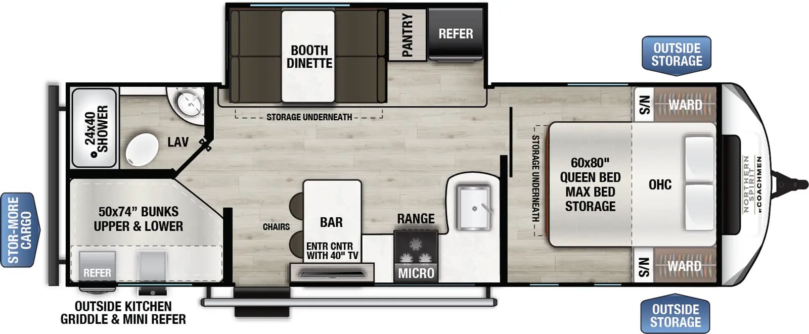 2026 Northern Spirit 2457BH