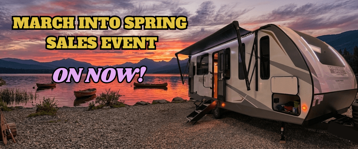 March into Spring Sales Event Mobile