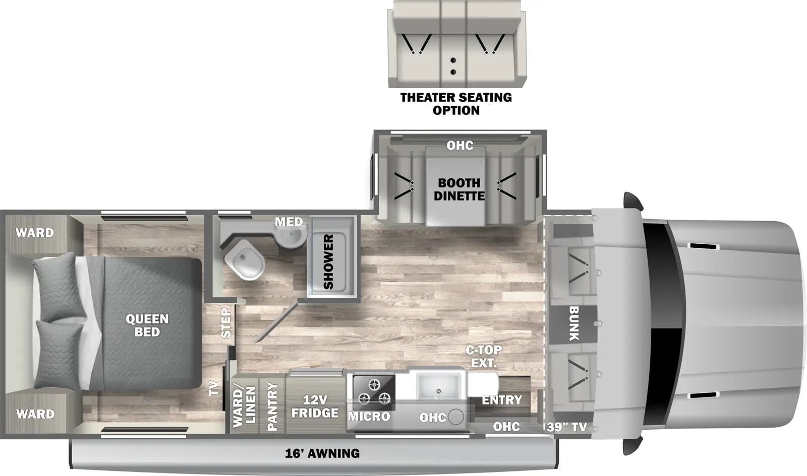 2025 Dynamax Isata 5 28SS Floorplan